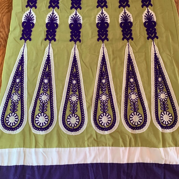 Bohemian 💯% Egyptian Cotton Kaftan Dress. One of a kind! - Picture 2 of 11